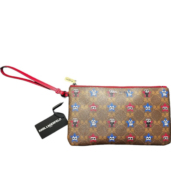 NWT Karl Lagerfeld Paris™ Maybelle SLG Wristlet. - Picture 3 of 13